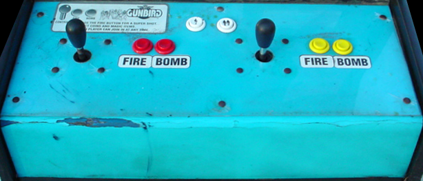 Gunbird (World) control panel